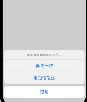 蕲春apple维修iPhone上无法正常发送iMessage信息