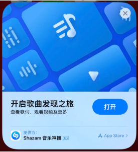 蕲春苹果14维修站分享iPhone14音乐识别功能使用方法 